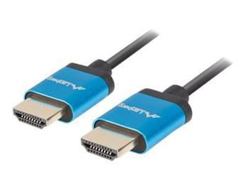 HDMI M/M v2.0 cable 1m black 4K slim (CA-HDMI-22CU-0010-BK)