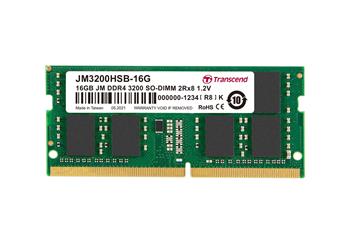 Transcend paměť 16GB (JetRam) SODIMM DDR4 3200 2Rx8 CL22 (JM3200HSB-16G)