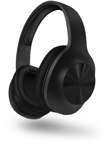 HYPERBASS BASS+ bluetooth bezdrátová sluchátka s mikrofonem, ČERNÁ (HHP-3010-BK)