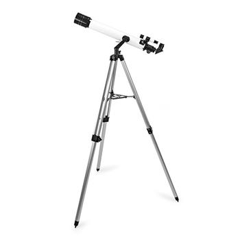 Nedis SCTE7070WT- Teleskop | Clona: 70 mm | Ohnisková vzdálenost: 700 mm | Max. pracovní výška: 125 cm | Tripod |Bílá / (SCTE7070WT)