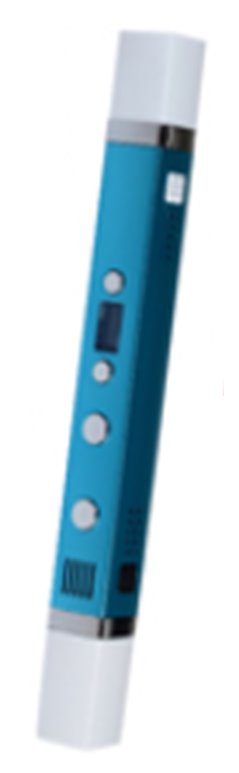 3D pero Tuya P88 modré, hliníkové