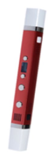 3D pero Tuya P88 červené, hliníkové