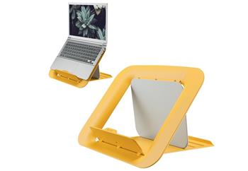 LEITZ Nastavitelný stojan pod notebook ERGO Cosy, teplá žlutá (64260019)