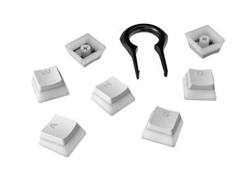 HP HyperX Pudding Keycaps - Full Key Set - PBT - White (US Layout) (4P5P5AA#ABA)