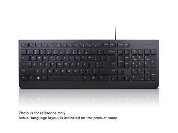 Lenovo klávesnice Essential Wired (Black) CZ/SK (4Y41C68691)