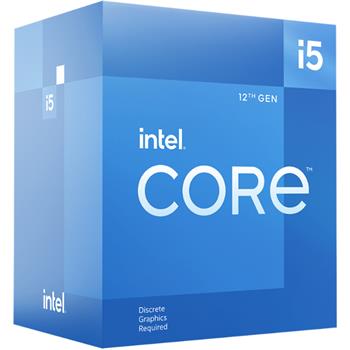 INTEL Core i5-12400F 2.5GHz/6core/18MB/LGA1700/No Graphics/Alder Lake/s chladičem (BX8071512400F)