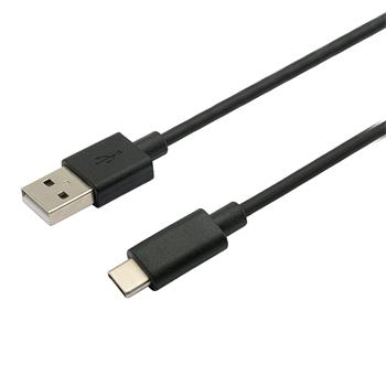 C-TECH kabel USB 2.0 AM na Type-C kabel (AM/CM), 1m, černý (CB-USB2C-10B)