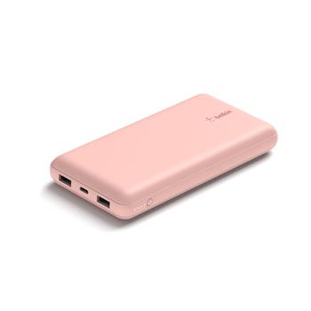 Belkin BOOST CHARGE™ USB-C PowerBanka, 20000mAh, 15W, růžová (BPB012btRG)