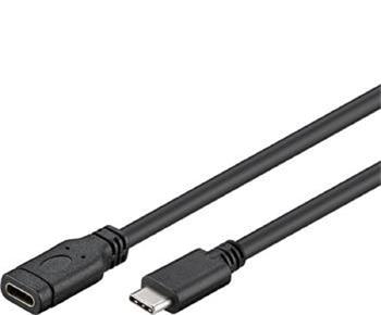 PremiumCord USB- C prodlužovací kabel (USB 3.2 generation 1), C/M - C/F, 1m (ku31mf1)