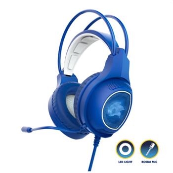 Energy Sistem Gaming Headphones ESG 2 Sonic,herní sluchátka s bílým LED osvětlením a podobiznou legendárního ježka Soni (453320)