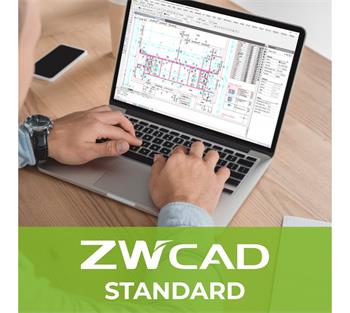 ZWCAD 2023 Standard, pronájem na 1 rok