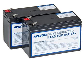 AVACOM baterie pro UPS Belkin, CyberPower, Dell, EATON, Effekta, FSP Fortron, HP, Legrand (AVA-RBP02-12072-KIT)
