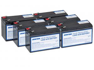 AVACOM baterie pro UPS CyberPower, Dell, EATON, Effekta, FSP Fortron, HP, Legrand (AVA-RBP06-12090-KIT)