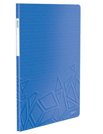 LEITZ Katalogová kniha UrbanChic, PP, A4, 20 kapes, modrá (46510032)