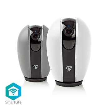 Nedis WIFICI21CGY SmartLife Vnitřní Kamera | Wi-Fi | Full HD 1080p | Náklon | (WIFICI21CGY)