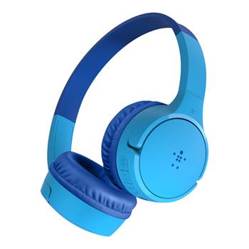 Belkin SOUNDFORM™ Mini - Wireless On-Ear Headphones for Kids - dětská bezdrátová sluchátka, modrá (AUD002btBL)