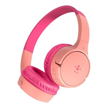Belkin SOUNDFORM™ Mini - Wireless On-Ear Headphones for Kids - dětská bezdrátová sluchátka, růžová (AUD002btPK)