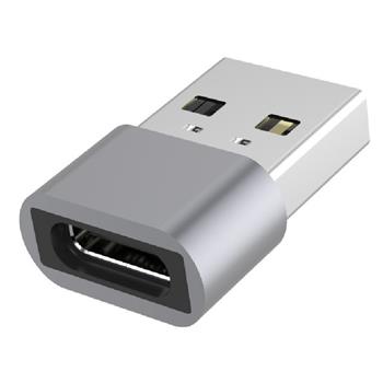 PremiumCord Aluminium USB C female - USB2.0 A Male adaptér (kur31-24)