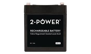 2-Power 2P5-12 12V 5Ah VRLA Bezpečnostní baterie F2 ( Faston 250 ) (2P5-12)