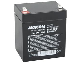 Avacom baterie 12V 5Ah F2 HighRate (PBAV-12V005-F2AH) (PBAV-12V005-F2AH)
