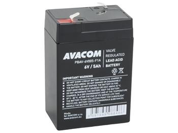 Avacom baterie 6V 5Ah F1 (PBAV-6V005-F1A) (PBAV-6V005-F1A)