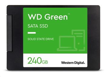 WD GREEN SSD 3D NAND WDS240G3G0A 240GB SATA/600, (R:500, W:400MB/s), 2.5" (WDS240G3G0A)