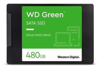 WD GREEN SSD 3D NAND WDS480G3G0A 480GB SATA/600, (R:500, W:400MB/s), 2.5" (WDS480G3G0A)
