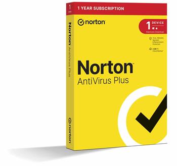 NORTON ANTIVIRUS PLUS 2GB CZ 1uživatel 1 zařízení na 1 rok_CZ box (21417307)