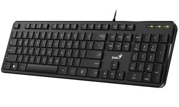 GENIUS Slimstar M200 klávesnice/drátová, USB, CZ+SK layout, černá (31310019403)