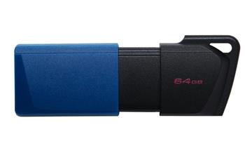 KINGSTON 64GB DataTraveler Exodia M 64 GB USB 3.2 1. generace (černá + modrá) (DTXM/64GB)