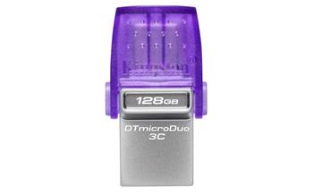 KINGSTON 128GB DataTraveler microDuo 3C 200MB/s dual USB-A + USB-C (DTDUO3CG3/128GB)