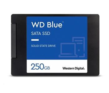WD BLUE SSD 3D NAND WDS250G3B0A 250GB SA510 SATA/600, (R:555, W:440MB/s), 2.5" (WDS250G3B0A)