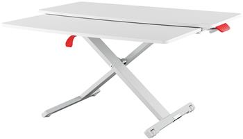 LEITZ Ergonomický pracovní stůl pro práci v sedě/ve stoje s výsuvnou zásuvkou na klávesnici ERGO Cosy (65320085)