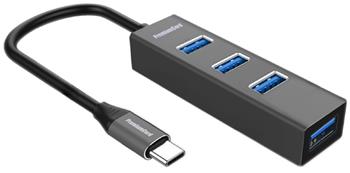 PremiumCord 5G SuperSpeed USB Hub Type C na 4x USB 3.2 Gen 1 (ku31hub09)