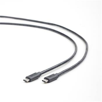 CABLEXPERT Kabel USB 3.1 Type-C na Type-C kabel (CM/CM), 1m, datový, černý (KAB05133I)