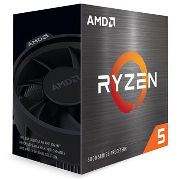 AMD cpu Ryzen 5 5500 AM4 Box (6core, 12x vlákno, 3.6GHz / 4.2GHz, 16MB cache, 65W) s chladičem Wraith Stealth (100-100000457BOX)