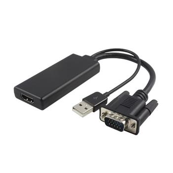 PremiumCord VGA+audio elektronický konvertor na rozhraní HDMI (khcon-32)