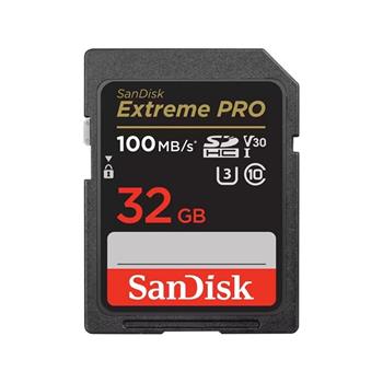 SanDisk Extreme PRO SDHC 32GB 100MB/s V30 UHS-I (SDSDXXO-032G-GN4IN)