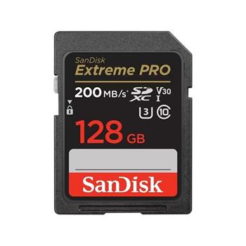 SanDisk Extreme PRO SDXC 128GB 200MB/s V30 UHS-I (SDSDXXD-128G-GN4IN)