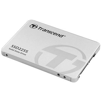 TRANSCEND SSD225S 250GB SSD disk 2.5'' SATA III 6Gb/s, 3D TLC, Aluminium casing, 500MB/s R, 330MB/s W, stříbrný (TS250GSSD225S)