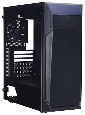 Zalman case miditower Z1 Plus, bez zdroje, ATX, 3x 120mm ventilátor, 1x USB 2.0, 2x USB 3.0, průhledná bočnice, černá (Z1 Plus)