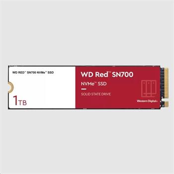 WD RED SSD NVMe 1TB PCIe SN700, Geb3 8GB/s, (R:3430/W:3000 MB/s) TBW 2000 (WDS100T1R0C)