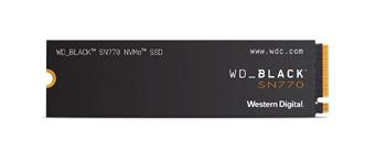 WD BLACK SSD NVMe 1TB PCIe SN 770, Gen4 8 Gb/s, (R:5150, W:4900MB/s) (WDS100T3X0E)