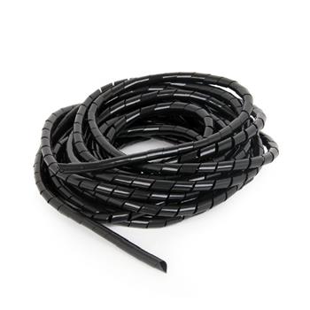 GEMBIRD Organizátor kabelů, 10 m, černý (KAB050014)