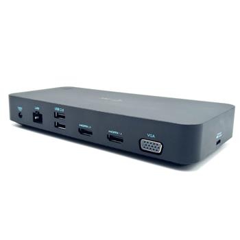 I-tec USB 3.0/USB-C/Thunderbolt, 3x Display Docking Station + Power Delivery 100W (CATRIPLEDOCKVGAPD)
