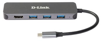 D-Link DUB-2333 5-in-1 USB-C Hub with HDMI/Power Delivery (DUB-2333)