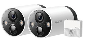 TP-Link Tapo C420S2 - 2 × Tapo C420, 1 × Tapo H200 - Chytrý bezdrátový systém bezpečnostních kamer, systém 2 kamer (Tapo C420S2)