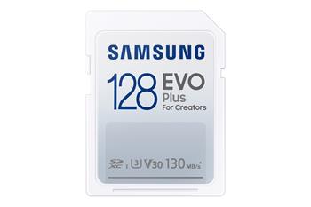 Samsung EVO Plus/SDXC/128GB/130MBps/UHS-I U3 / Class 10 (MB-SC128K/EU)