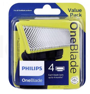Philips OneBlade QP240/50 - Náhradní břity 4 ks (8710103941941)
