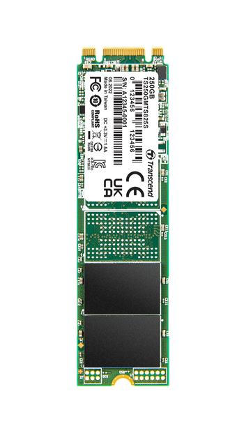 TRANSCEND MTS825S 250GB SSD disk M.2, 2280 SATA III 6Gb/s (3D TLC), 500MB/s R, 330MB/s W (TS250GMTS825S)